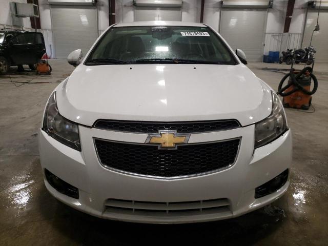 1G1PG5SB9E7204275 - 2014 CHEVROLET CRUZE LTZ WHITE photo 5