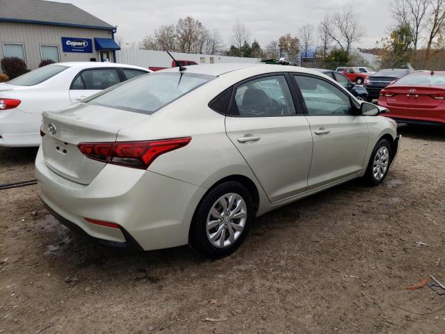 3KPC24A36JE007261 - 2018 HYUNDAI ACCENT SE BEIGE photo 3