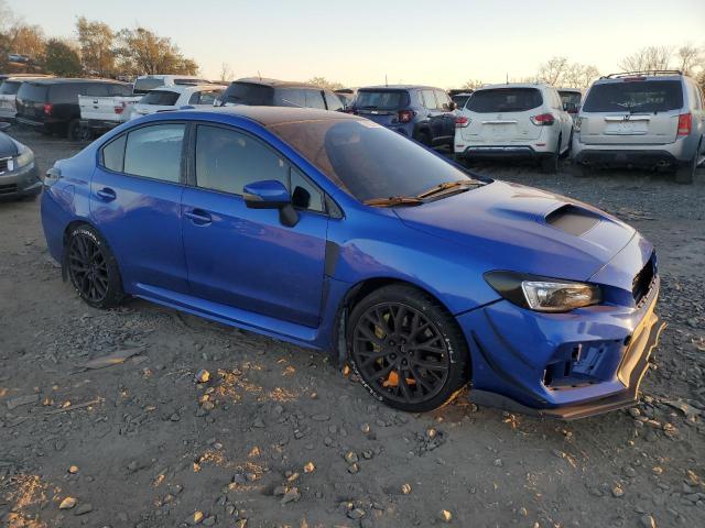 JF1VA2M69J9839161 - 2018 SUBARU WRX STI BLUE photo 4