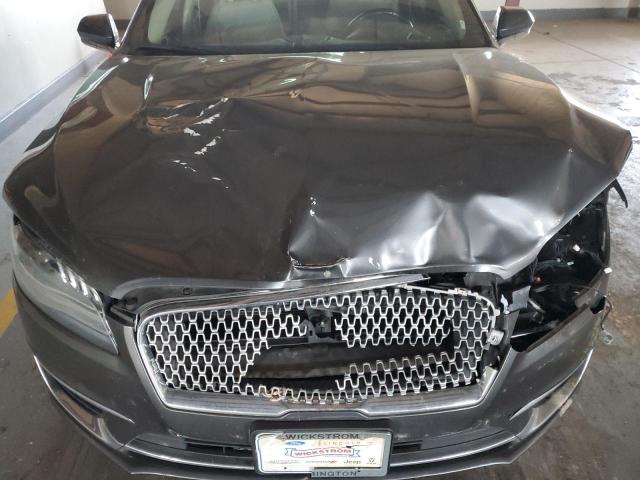 3LN6L5F95HR631788 - 2017 LINCOLN MKZ RESERVE ნაცრისფერი ფოტო 11