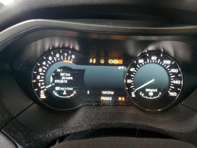 3LN6L5F95HR631788 - 2017 LINCOLN MKZ RESERVE ნაცრისფერი ფოტო 9