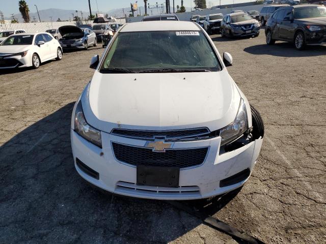 1G1P75SZ6E7448737 - 2014 CHEVROLET CRUZE WHITE photo 5