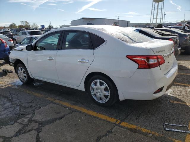 3N1AB7APXJY322626 - 2018 NISSAN SENTRA S WHITE photo 2