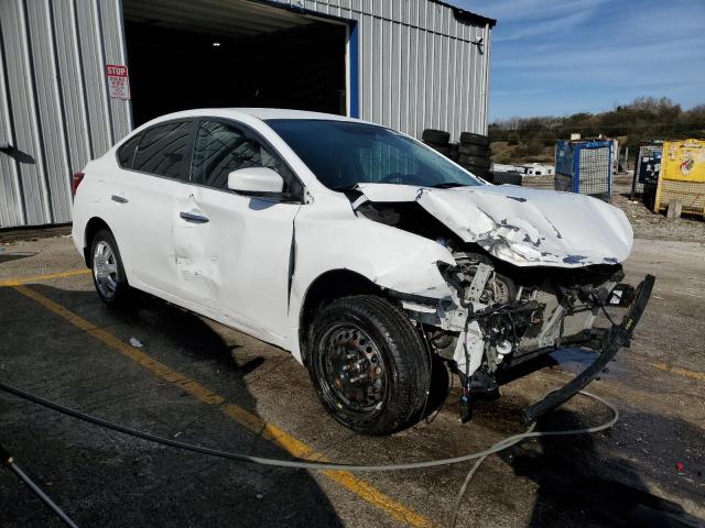 3N1AB7APXJY322626 - 2018 NISSAN SENTRA S WHITE photo 4