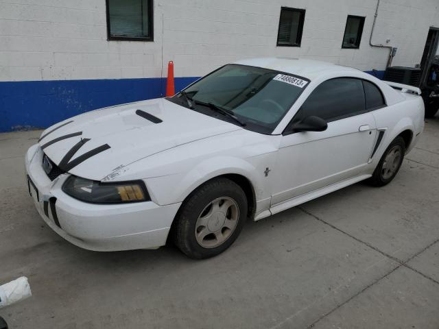 1FAFP40491F108945 - 2001 FORD MUSTANG WHITE photo 1