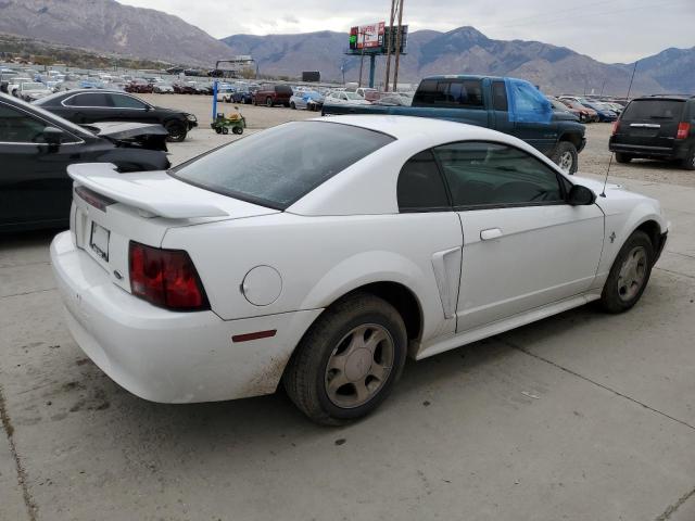 1FAFP40491F108945 - 2001 FORD MUSTANG WHITE photo 3