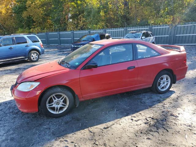 1HGEM22124L068432 - 2004 HONDA CIVIC DX VP Կարմիր լուսանկար 1