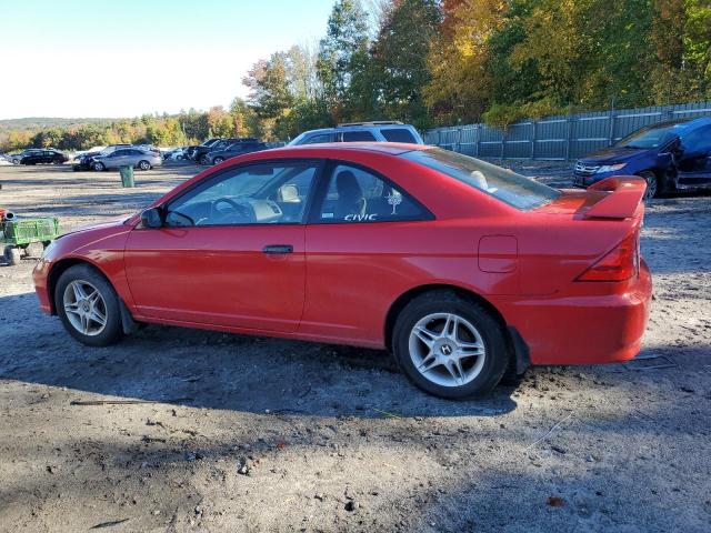 1HGEM22124L068432 - 2004 HONDA CIVIC DX VP Կարմիր լուսանկար 2
