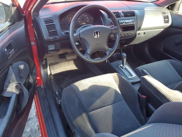 1HGEM22124L068432 - 2004 HONDA CIVIC DX VP Կարմիր լուսանկար 8