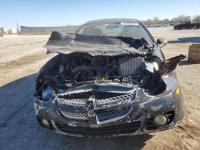 1B3ES56C55D225496 - 2005 DODGE NEON SXT BLACK photo 5