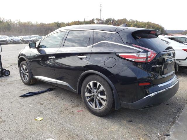 5N1AZ2MG6HN192001 - 2017 NISSAN MURANO S BLACK photo 2