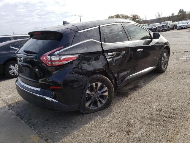 5N1AZ2MG6HN192001 - 2017 NISSAN MURANO S BLACK photo 3