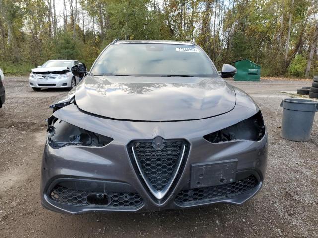 ZASPAKBN0K7C67124 - 2019 ALFA ROMEO STELVIO TI GRAY photo 5
