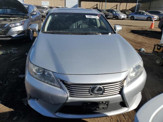 JTHBK1GG5D2066452 - 2013 LEXUS ES 350 SILVER photo 5