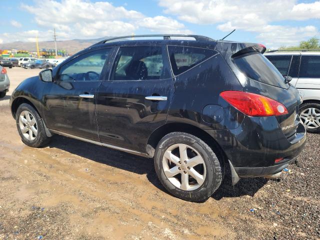 JN8AZ18U89W031079 - 2009 NISSAN MURANO S BLACK photo 2