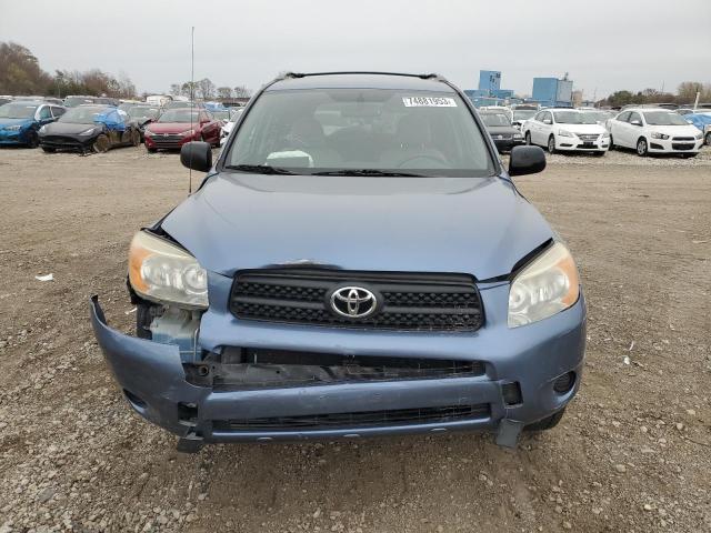 JTMBD33V066010295 - 2006 TOYOTA RAV4 BLUE photo 5