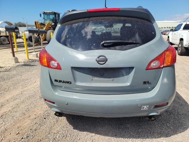 JN8AZ18U49W003277 - 2009 NISSAN MURANO S TEAL photo 6