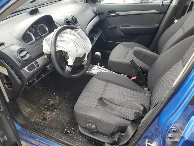 KL1TD56E99B378943 - 2009 CHEVROLET AVEO LS Mavi foto 7