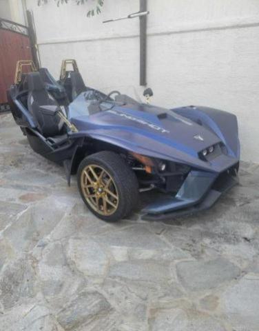 57XAAPFA0K8130544 - 2019 POLARIS SLINGSHOT SL BLUE photo 1