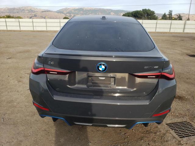 WBY73AW03NFN23650 - 2022 BMW I4 EDRIVE4 GRAY photo 6