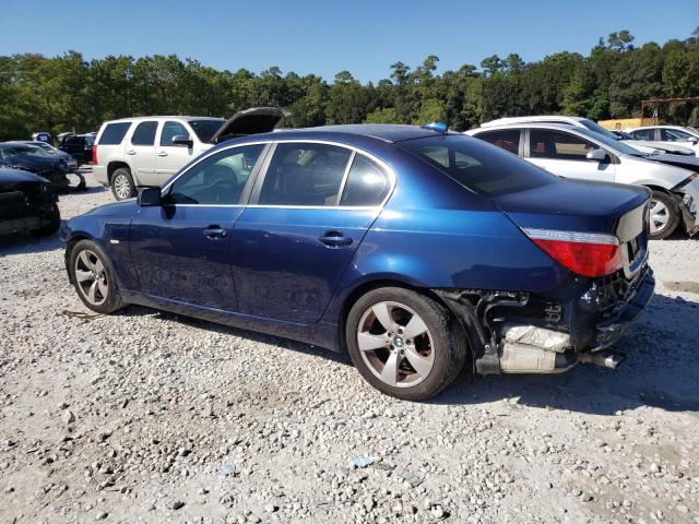 WBANU53508CT12521 - 2008 BMW 528 I BLUE photo 2