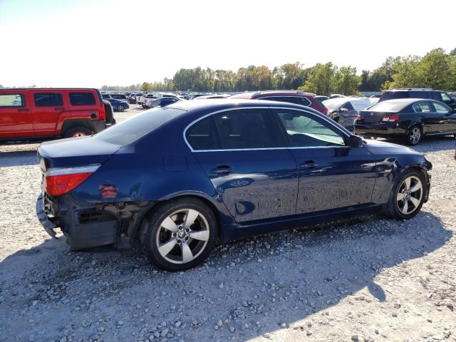 WBANU53508CT12521 - 2008 BMW 528 I BLUE photo 3