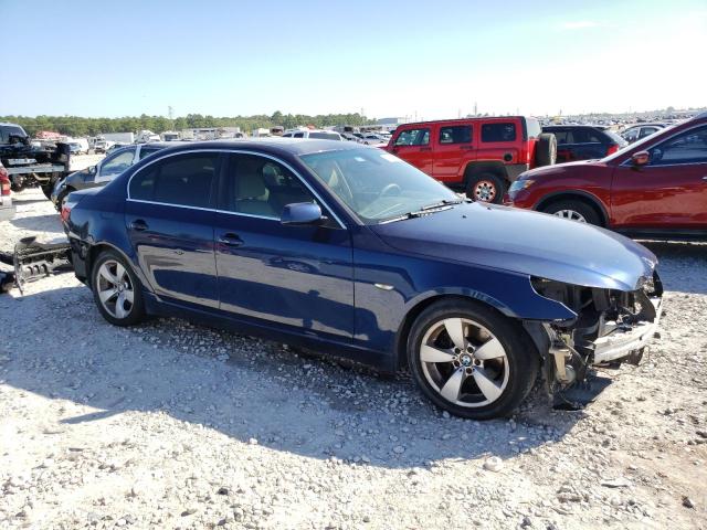 WBANU53508CT12521 - 2008 BMW 528 I BLUE photo 4