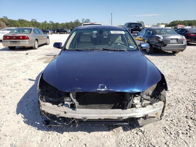 WBANU53508CT12521 - 2008 BMW 528 I BLUE photo 5