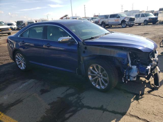 1FAHP2J86DG114313 - 2013 FORD TAURUS LIMITED BLUE photo 4