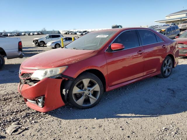 4T1BF1FK5CU634368 - 2012 TOYOTA CAMRY BASE RED photo 1