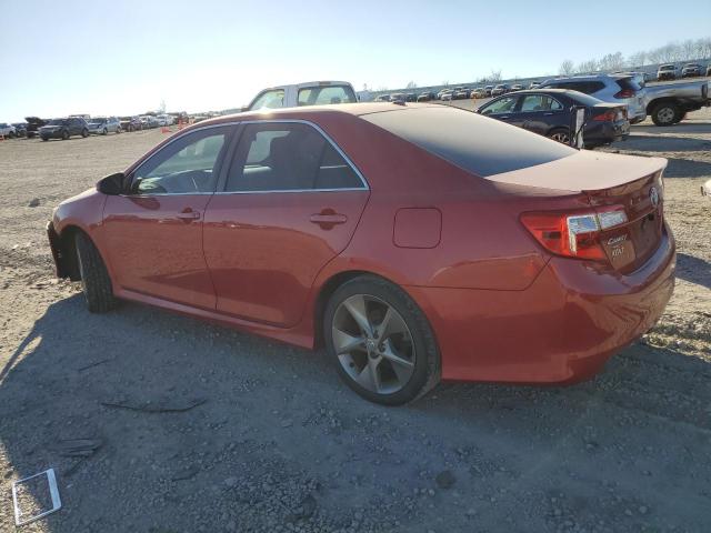 4T1BF1FK5CU634368 - 2012 TOYOTA CAMRY BASE RED photo 2