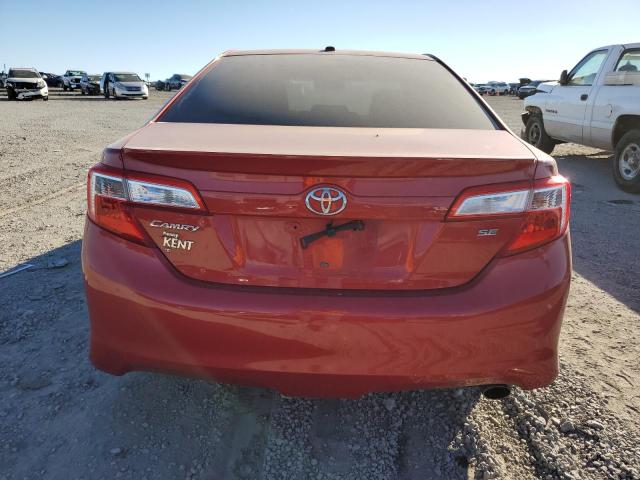 4T1BF1FK5CU634368 - 2012 TOYOTA CAMRY BASE RED photo 6