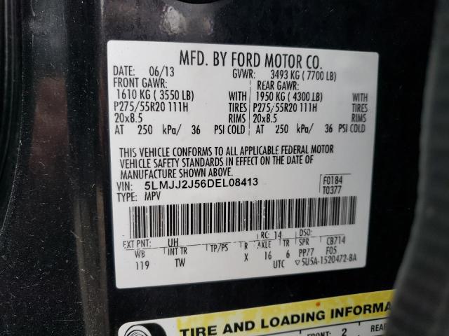 5LMJJ2J56DEL08413 - 2013 LINCOLN NAVIGATOR 黑色 照片 13