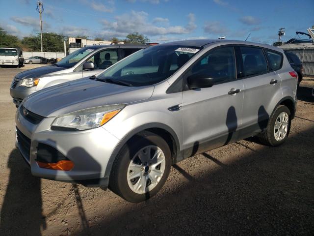 1FMCU0F74DUD48349 - 2013 FORD ESCAPE S SILVER photo 1