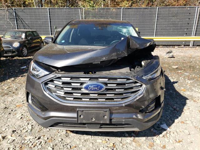 2FMPK4J94KBC16203 - 2019 FORD EDGE SEL GRAY photo 5