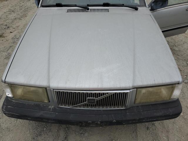 YV1FA8840L2473851 - 1990 VOLVO 740 BASE SILVER photo 11