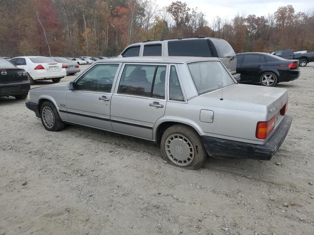 YV1FA8840L2473851 - 1990 VOLVO 740 BASE SILVER photo 2