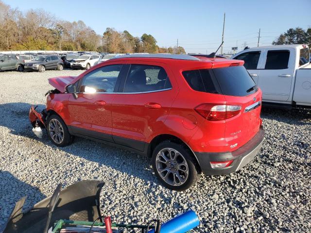 MAJ6S3KL3KC303522 - 2019 FORD ECOSPORT TITANIUM RED photo 2