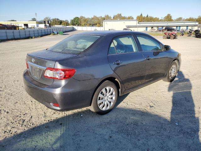 2T1BU4EE5DC976084 - 2013 TOYOTA COROLLA BASE GRAY photo 3