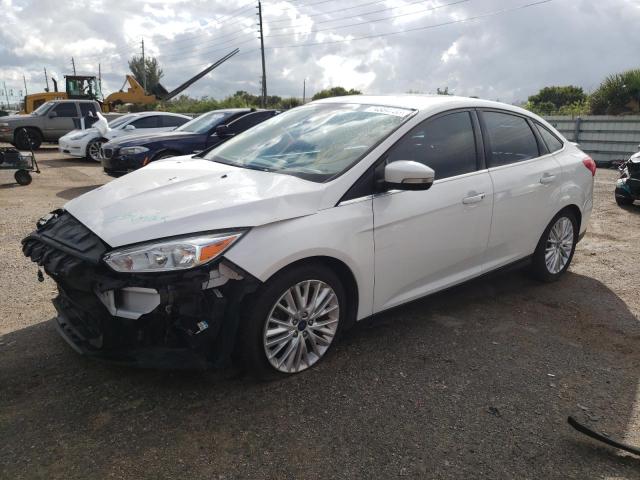 1FADP3J28HL266302 - 2017 FORD FOCUS TITANIUM WHITE photo 1