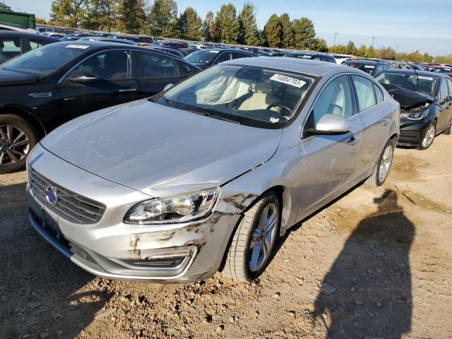 YV140MFK8F2355412 - 2015 VOLVO S60 PREMIER SILVER photo 1