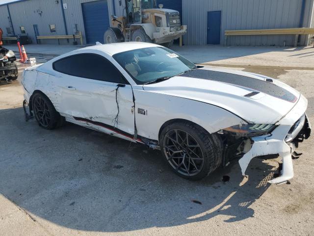 1FA6P8R07M5554805 - 2021 FORD MUSTANG MACH I WHITE photo 4