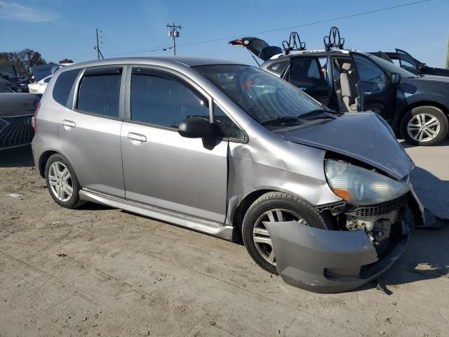 JHMGD376X7S023247 - 2007 HONDA FIT S SILVER photo 4