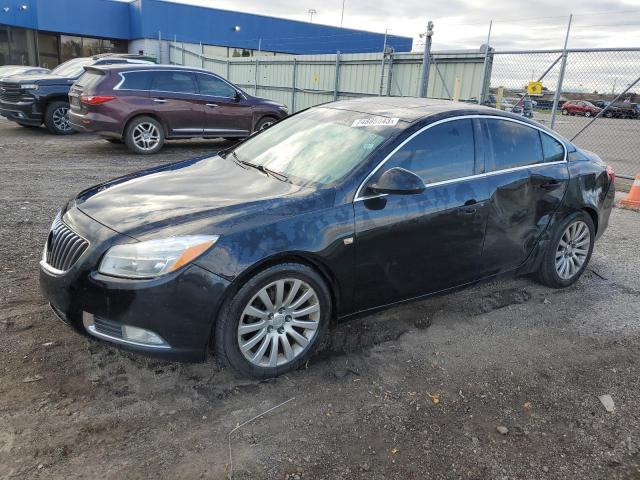 2G4GP5EC0B9181132 - 2011 BUICK REGAL CXL BLACK photo 1