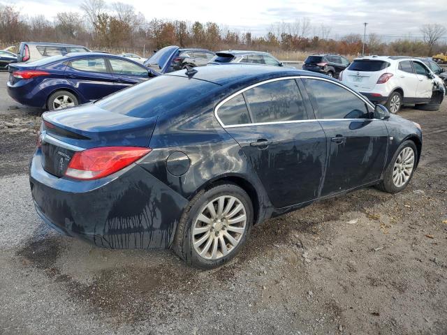 2G4GP5EC0B9181132 - 2011 BUICK REGAL CXL BLACK photo 3