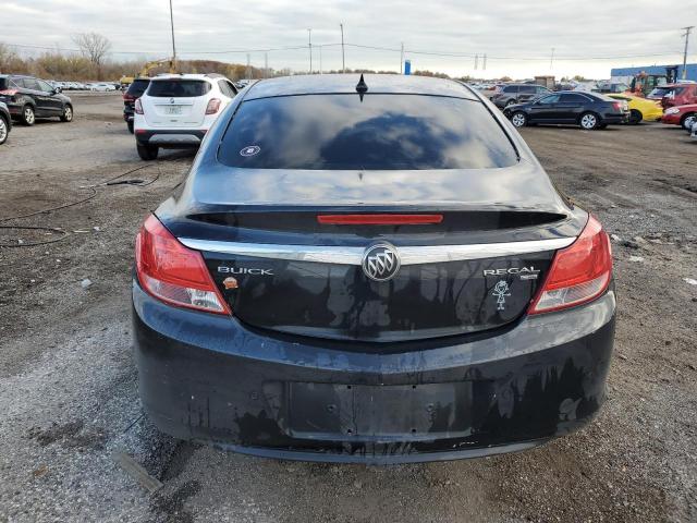 2G4GP5EC0B9181132 - 2011 BUICK REGAL CXL BLACK photo 6