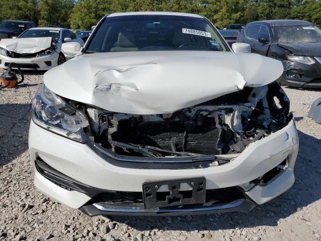 1HGCR3F85HA025825 - 2017 HONDA ACCORD EXL WHITE photo 5