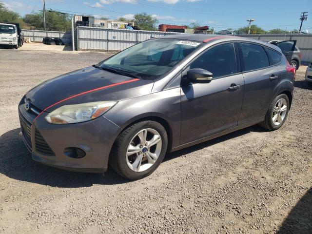 1FADP3K2XEL381414 - 2014 FORD FOCUS SE GRAY photo 1