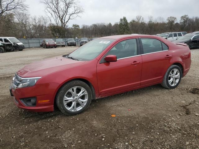 3FAHP0HA6CR237873 - 2012 FORD FUSION SE RED photo 1