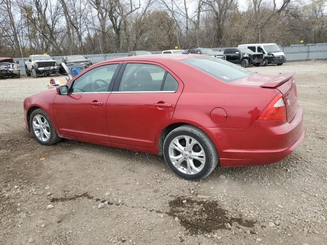 3FAHP0HA6CR237873 - 2012 FORD FUSION SE RED photo 2